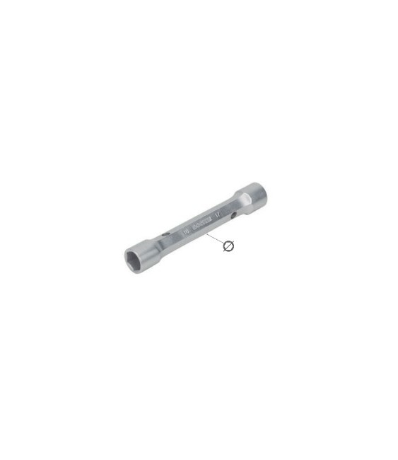 Llave Tubular Forjada 25x28 - Alta Resistencia | Herrajes HE