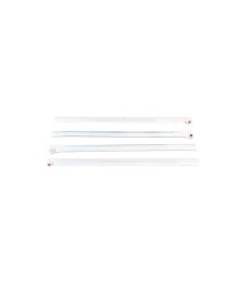 Juego Guía Cajón GC01 Blanco 450mm - Muebles | Herrajes HE