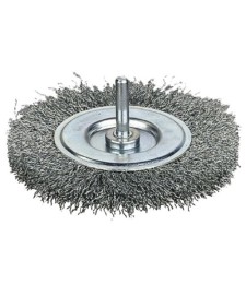 Cepillo Acero Cónico Trenzado D120 M14 | Herrajes HE