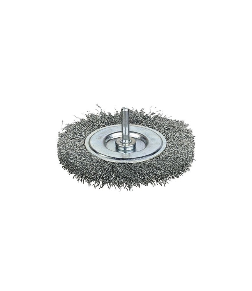 Cepillo Acero Cónico Trenzado D120 M14 | Herrajes HE