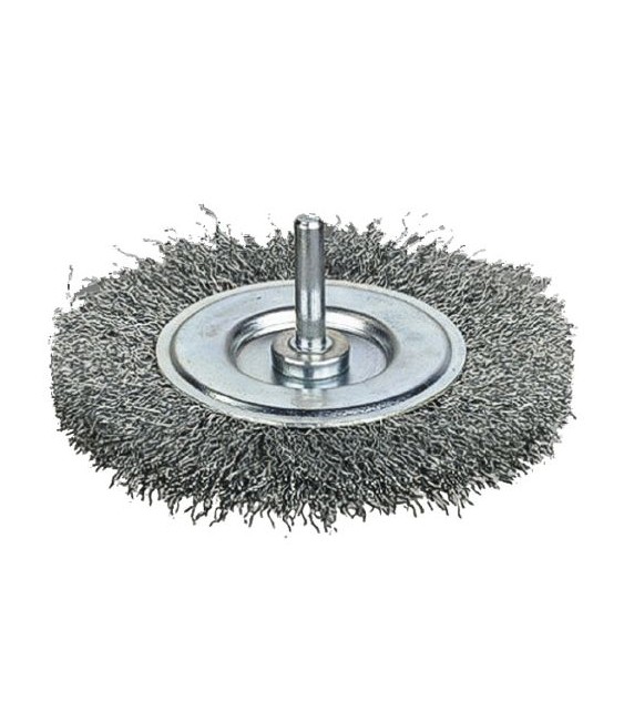 Cepillo Acero Cónico Trenzado D120 M14 | Herrajes HE