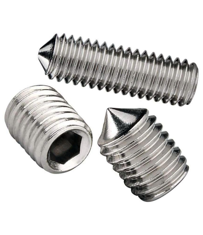 Tornillo Prisionero Inoxidable 6x6 - Fijación | Herrajes HE