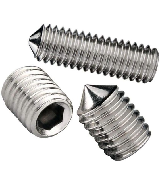 Tornillo Prisionero Inoxidable 6x6 - Fijación | Herrajes HE