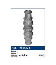 Macolla Redonda Ref. 2019-16 | Herrajes HE