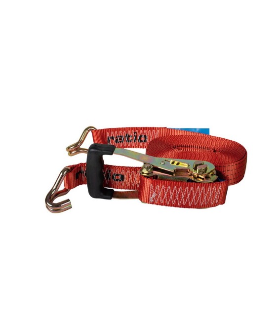 Cinta Ratchet 50mmx9m Carga 4000kg Gancho Cerrado | Herrajes HE