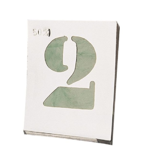 Numeración Egypt Aluminio 40mm | Herrajes HE