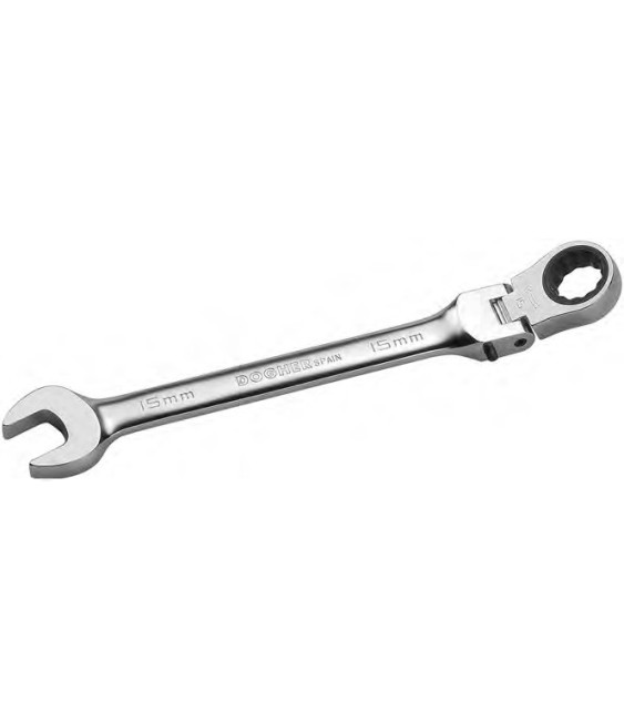 Llave Combinada Carraca Flexible CrV 14 | Herrajes HE