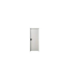 Puerta Doble Chapa Rejilla 1000x2000 Blanca Dcha | Acceso Industrial | Herrajes HE