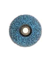 Disco Blue Cleaner Fibra 115x22 para Limpieza | Herrajes HE