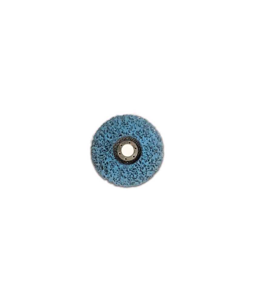 Disco Blue Cleaner Fibra 115x22 para Limpieza | Herrajes HE