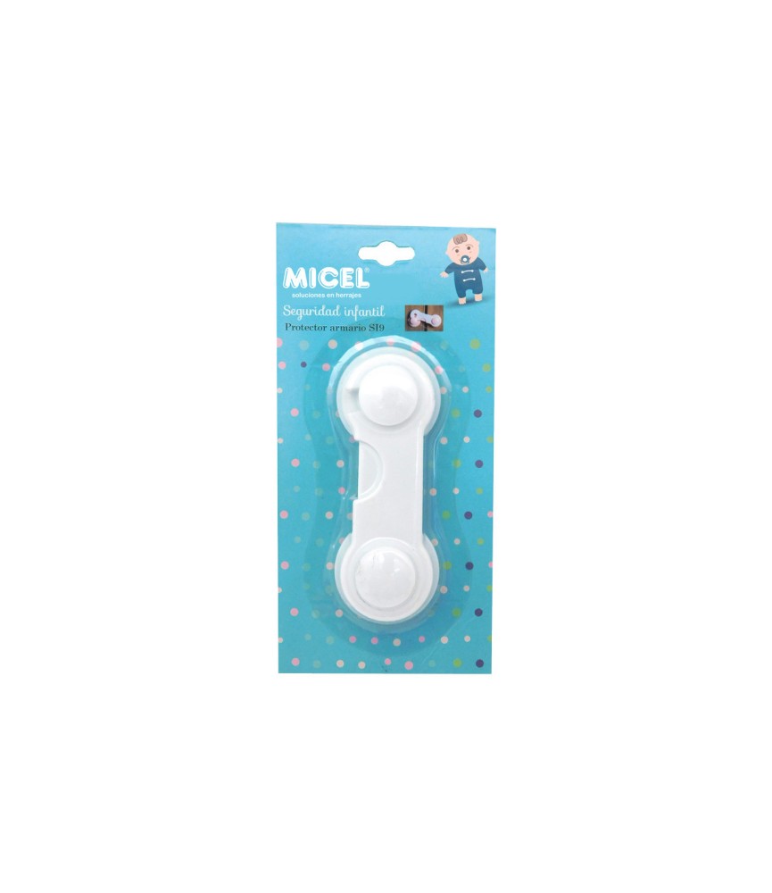 Protector Infantil Armario SI09 95mm Blanco | Herrajes HE