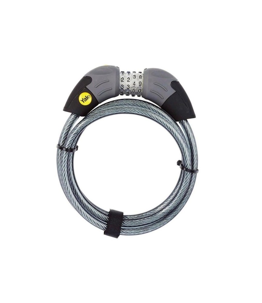 Cable Candado Yale 180x1cm Combinación | Herrajes HE