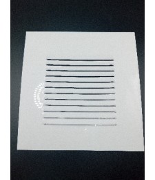 Chapa Rejilla 30x30 Blanco Ventilación | Herrajes HE