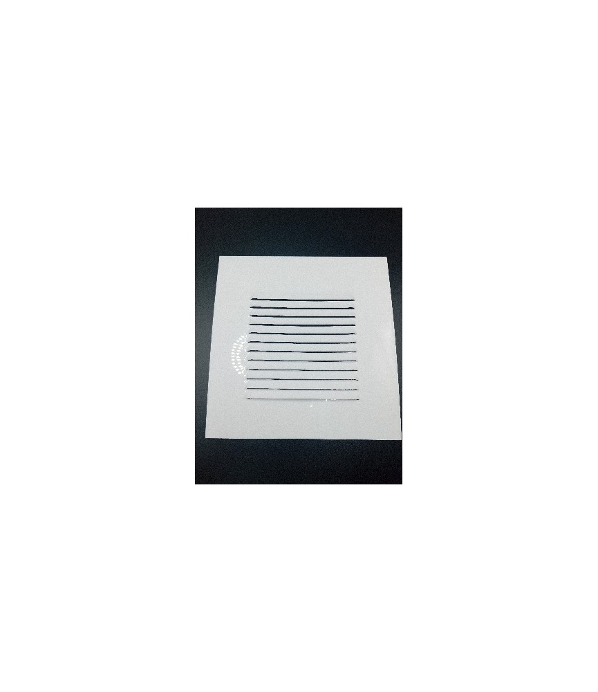 Chapa Rejilla 30x30 Blanco Ventilación | Herrajes HE