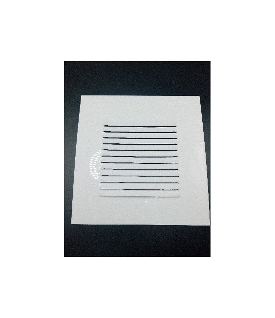 Chapa Rejilla 30x30 Blanco Ventilación | Herrajes HE