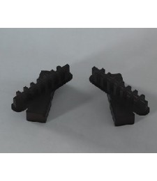 Soporte Lama Mallorquina Dcha. Negro | Herrajes HE