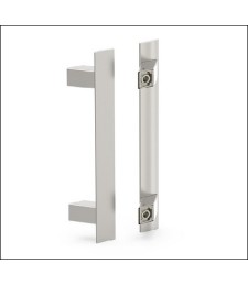 Tirador TAU Inclinado Dcha Blanco | Herrajes HE