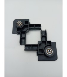 Juego Escuadras Mosquitera Corte Recto Negro | Herrajes HE