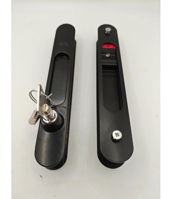 Cierre C/Llave Negro F-91C | Herrajes HE