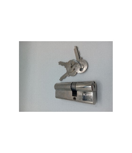 Bombillo Yale 30-50 Níquel Leva Larga Llaves Iguales | Herrajes HE