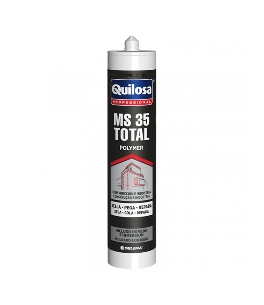 Silicona MS-35 Blanca Sellador Multiusos | Herrajes HE