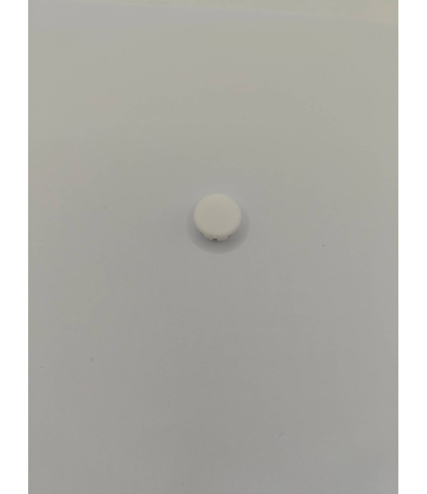 Tapón Redondo 16mm Blanco (Conguito) | Herrajes HE