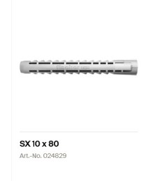 Taco Fischer SX 10x80 L | Fijación Universal | Herrajes HE