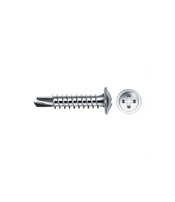 Tornillo Broca Alomada Arandela DIN 75 HA 4.2x16 | Herrajes HE