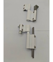 Kit Bisagras Oscilo GALICUBE Simétrica Blanco | Herrajes HE