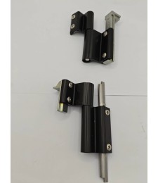 Kit Bisagras Oscilo GALICUBE Simétrico Negro | Herrajes HE