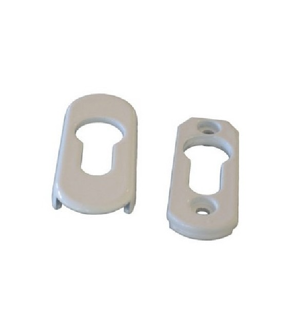 Escudo Cerradura Blanco LO574 Acofal | Herrajes HE