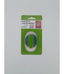 Número 0 de Acero Inoxidable 8cm Sin Taladro | Herrajes HE
