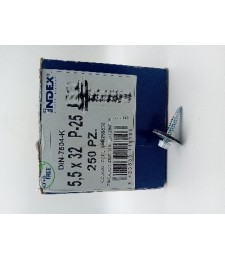 Tornillo Autotaladrante Hexagonal DIN 7504K | Herrajes HE