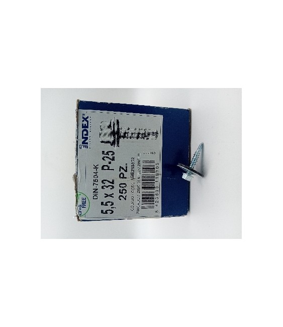 Tornillo Autotaladrante Hexagonal DIN 7504K | Herrajes HE