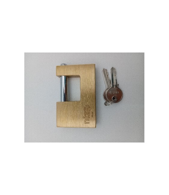 Candado Niza 2000-90 Latón Llaves Iguales | Herrajes HE
