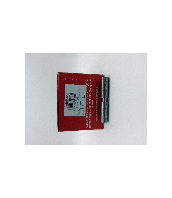 Pernio Nudo 10x60 RF-1 para Puertas de Madera | Herrajes HE