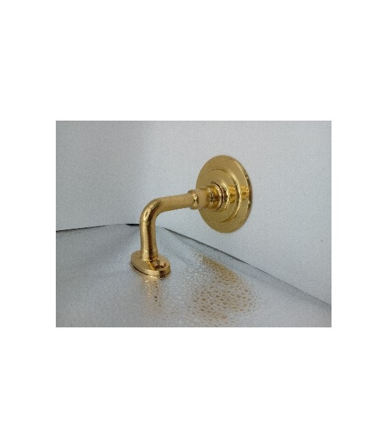 Soporte Pasamano 22 Latón RF-4890 Elegante | Herrajes HE