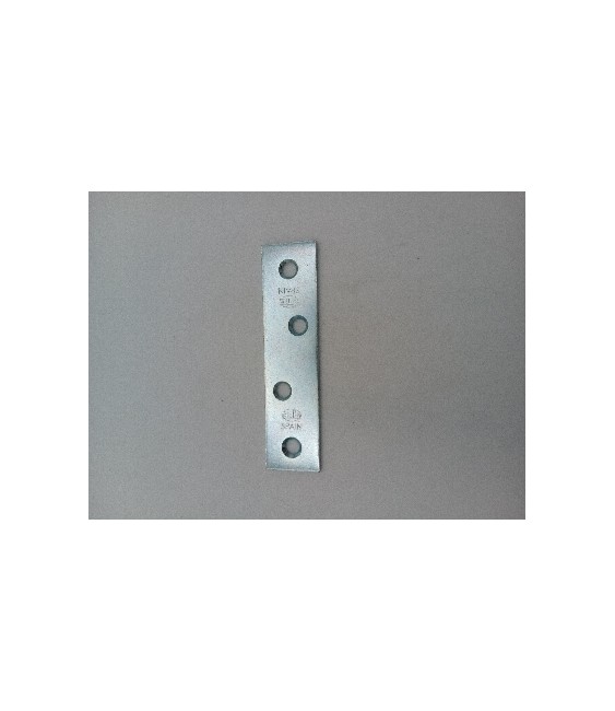 Placa Plana Cincada 80mm para Refuerzos | Herrajes HE