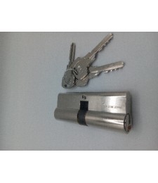 Bombillo Yale 40-40 Níquel Leva Larga Llaves Iguales | Herrajes HE