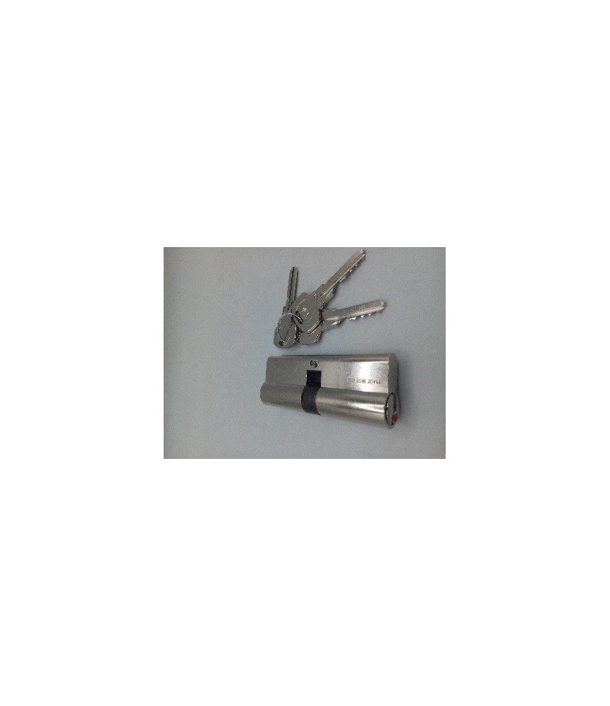 Bombillo Yale 40-40 Níquel Leva Larga Llaves Iguales | Herrajes HE