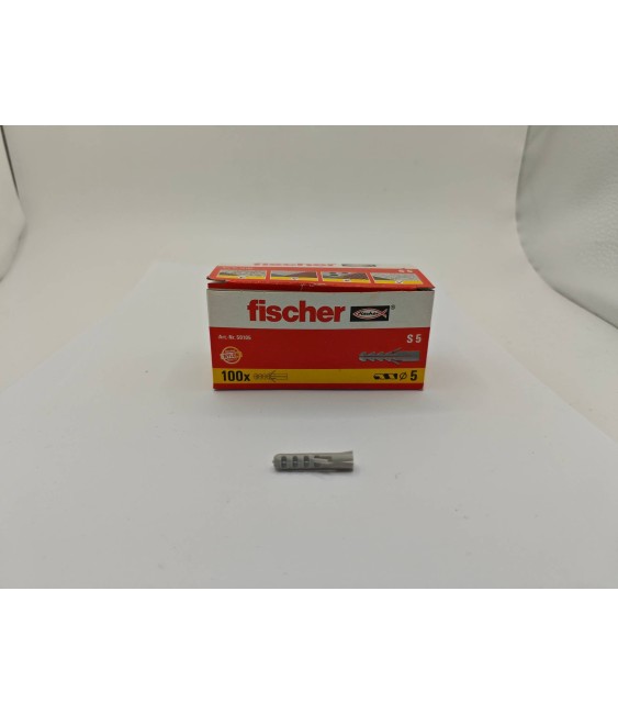 Taco Plástico Fischer Nº5 REF-S | Herrajes HE