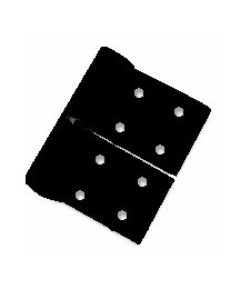 Bisagra Reversible 70mm Negra | Herrajes HE