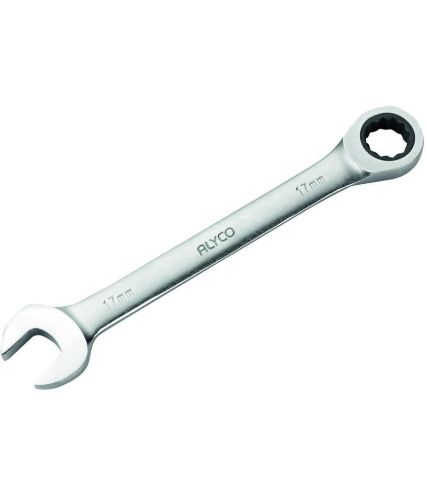 Llave Combinada Carraca ALYCO 17mm | Herrajes HE