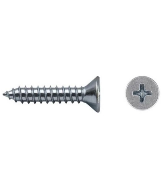 Tornillo R/Chapa Avellanada 4.2x32 Inox | Herrajes HE