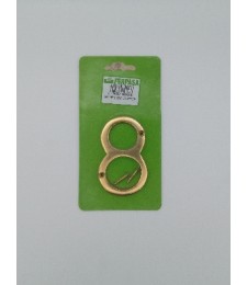 Número Latón Nº8 8cm | Herrajes HE