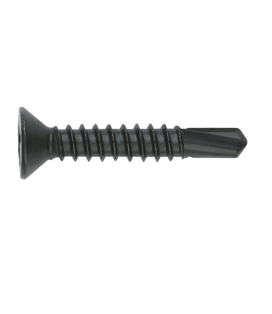 Tornillo Autotaladrante Avellanado 4.2x38 Negro | Herrajes HE