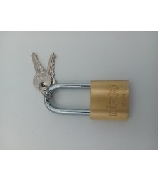 Candado Niza Arco Largo AL-25 Latón Ref.19843 | Herrajes HE