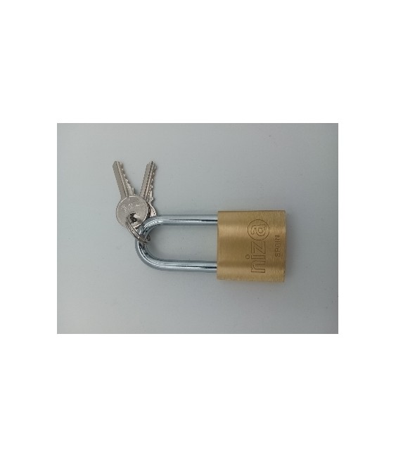 Candado Niza Arco Largo AL-40 Latón Ref.19845 | Herrajes HE