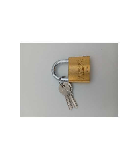Candado Niza AN-40 Arco Corto Latón | Herrajes HE