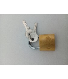 Candado Niza Arco Corto AN-60 Latón Ref.19840 | Herrajes HE